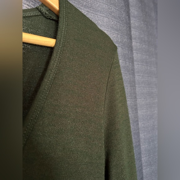 NWOT Aritzia Wilfred Free Forest Green Sweater Dress Size M - Picture 3 of 6